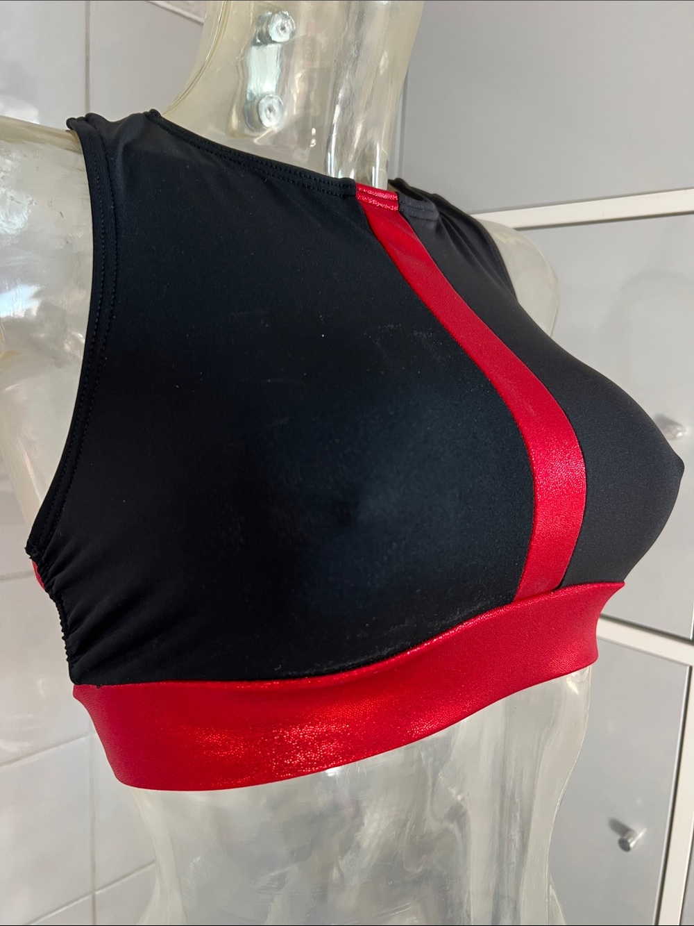 Pro Dance Team Uniform Sports Bra Crop Top S